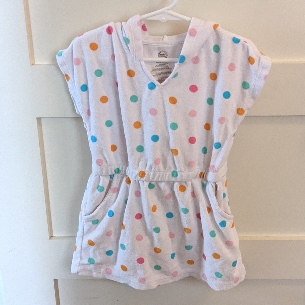 Polka dot coverup